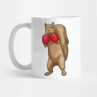 Squirrel Boxer Boxing gloves Mug